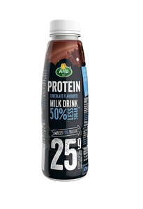 Arla Protein Milk Drink Chocolate Flavor 50% Sugar (500 g)