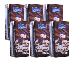Al Rawabi Chocolate Longlife Milk (200 ml)